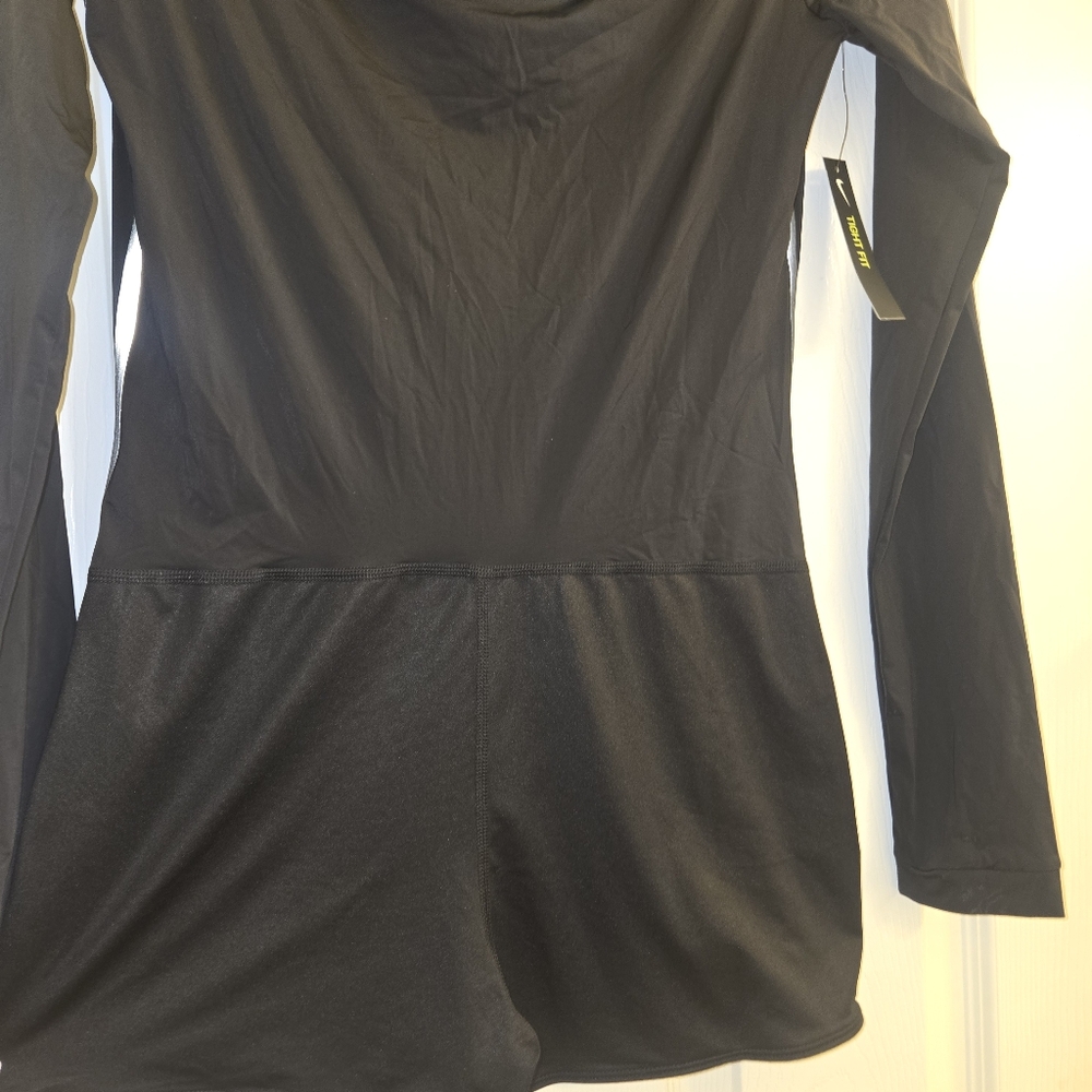 Nike Women’s Power Running Bodysuit Run Division In: Black Size :Medium - Picture 15 of 16